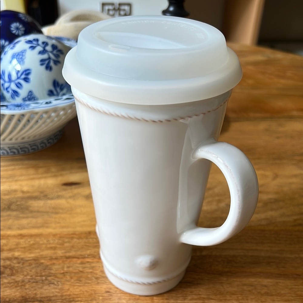 Juliska Travel Mug w/ Silicone Lid